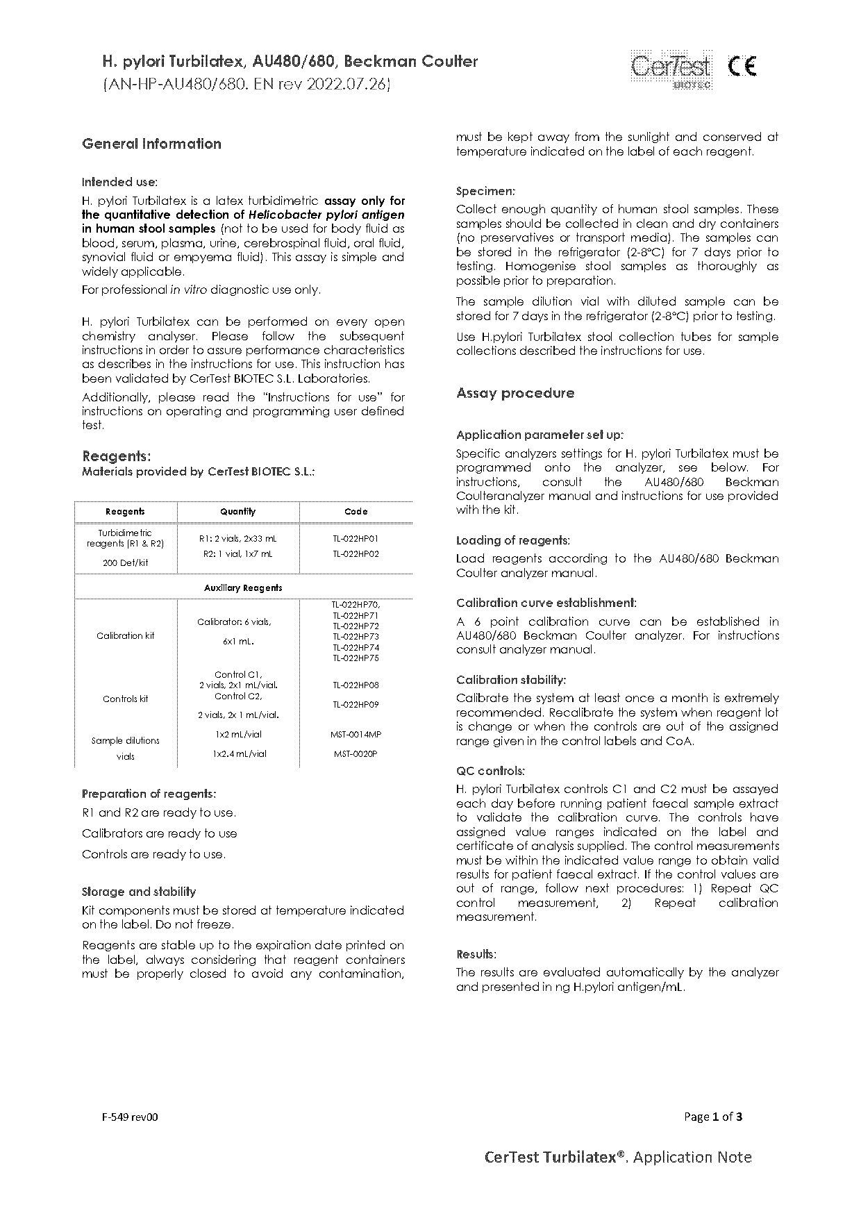 h pylori test stool instructions