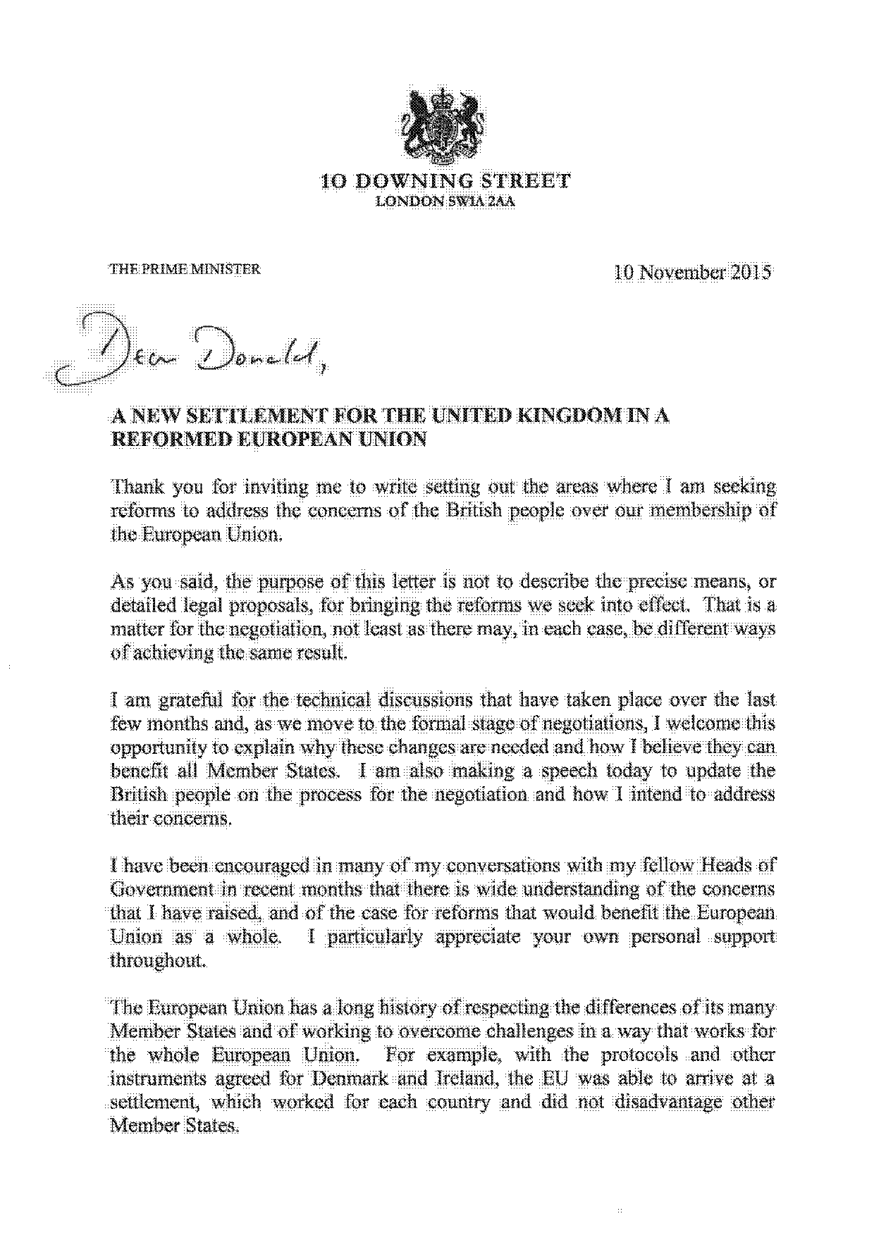 addressing a letter uk