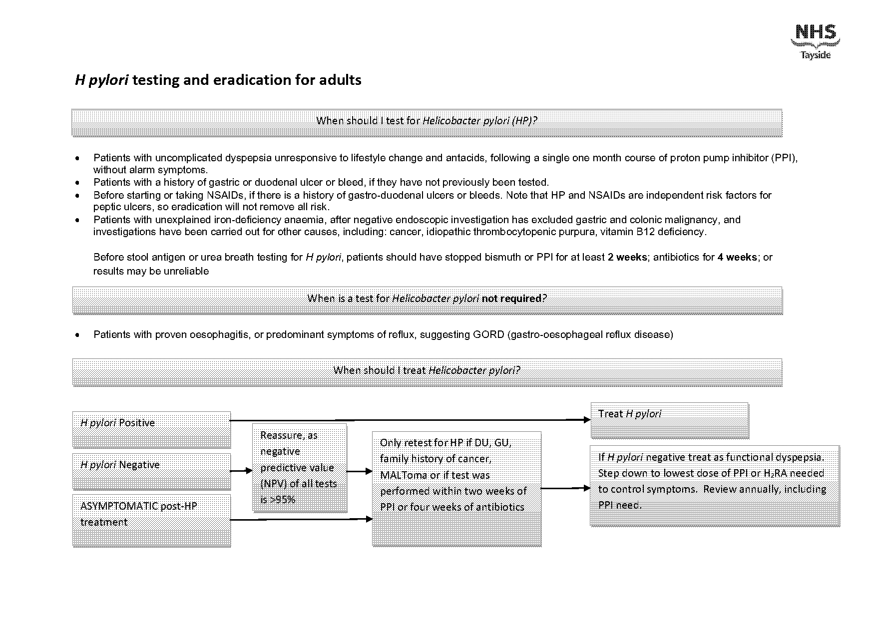 h pylori test stool instructions